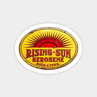 Rising Sun Kerosene Vintage Rustic Signage Sticker